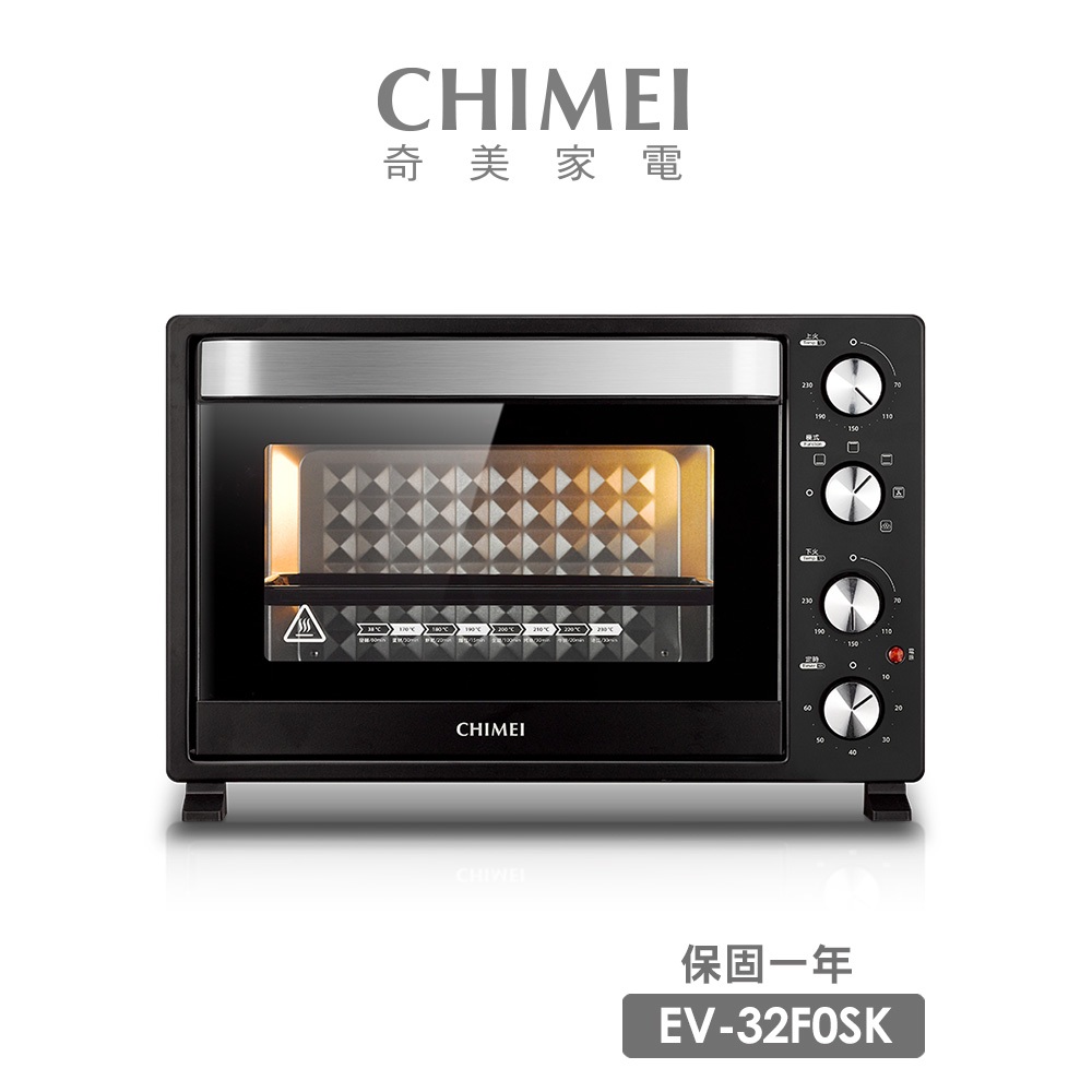 奇美 EV-32F0SK 32L 電烤箱值得買嗎?雙溫控、旋風與發酵選購指南